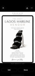 Exact Lagos Hairline Vendor