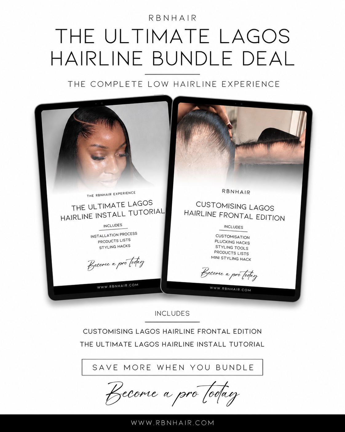 ULTIMATE LAGOS HAIRLINE BUNDLE