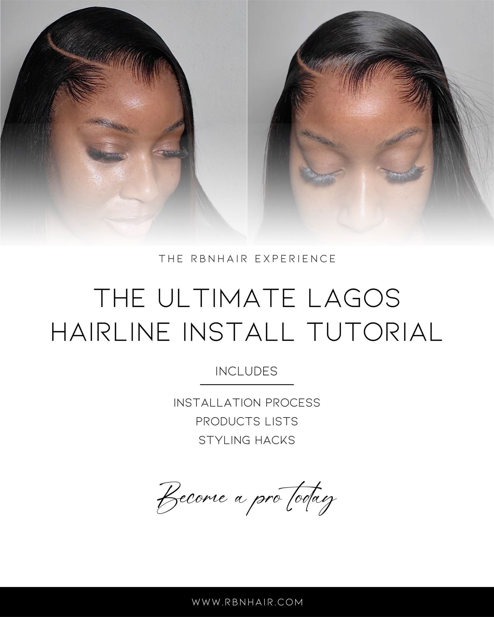LAGOS HAIRLINE FULL INSTALLATION TUTORIAL