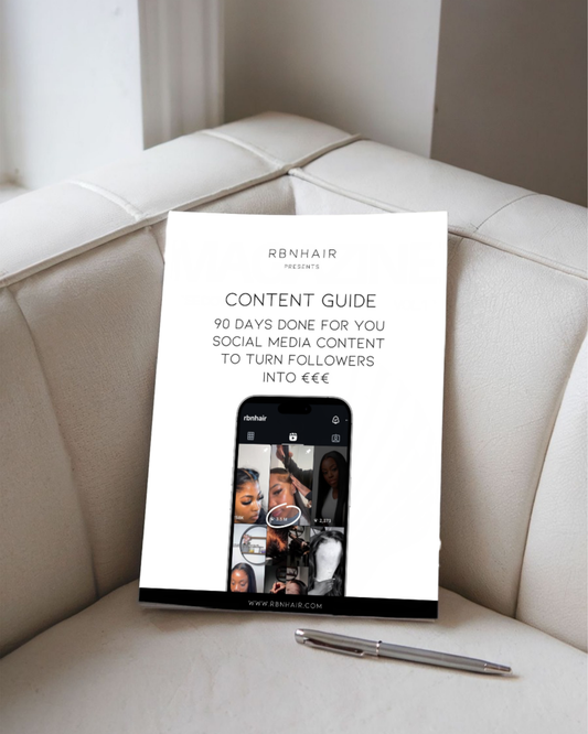Content Guide: 90 Days Done for you Social Media Content to turn followers into €€€